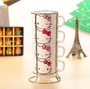 Promoción de <span class=keywords><strong>taza</strong></span> de café térmica, tazas apiladas de alta calidad, regalo promocional de cerámica, tamaño y forma modernos, <span class=keywords><strong>se</strong></span> pueden personalizar para fiestas - Product Image 3