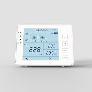 <span class=keywords><strong>Medidor</strong></span> de Calidad del Aire Avanzado, Monitor de Dióxido de Carbono/<span class=keywords><strong>CO2</strong></span> para Hogares e Interiores, Monitor de <span class=keywords><strong>CO2</strong></span> de Escritorio y Montaje en Pared - Product Image 3