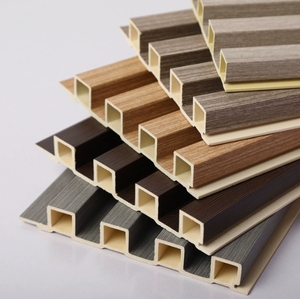 Tối giản kết cấu <span class=keywords><strong>WPC</strong></span> Panel Tường-không thấm nước & chống cháy Gỗ nhựa composite trang trí - Product Image 5