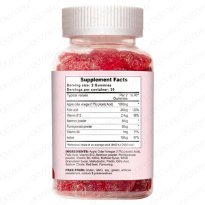 Ldj OEM TK ลด<span class=keywords><strong>ก</strong></span>ระหน่ำ-Apple Sider Vinegat Gummies-รองรับ<span class=keywords><strong>ก</strong></span>ารเผาผลาญและ<span class=keywords><strong>ก</strong></span>ารจัดการน้ำหนั<span class=keywords><strong>ก</strong></span>-Apple ไซเดอร์ VB12<span class=keywords><strong>โฟ</strong></span><span class=keywords><strong>ลิ</strong></span><span class=keywords><strong>ก</strong></span>บีทรูท60เยลลี่ - Product Image 2
