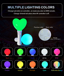 Flashing Star Heart <strong>Lightstick</strong> Lighting Events up Colorful Changing Promotion Glow Stick Supplies <strong>Stray</strong> <strong>Kids</strong> Merch - Product Image 5