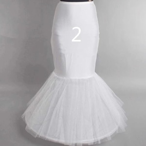Wholesale Lolita <strong>Underskirt</strong> Wedding Accessories Fish Tail Petticoat for Ball Gown Wedding Dress Bridal Gown Wedding Petticoat - Product Image 4