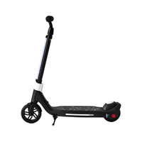 Trottinette électrique pour enfants, moteur central, longue portée, roues en caoutchouc de 6 pouces, avec limiteur de vitesse réglable, frein à disque hydraulique, sécurité