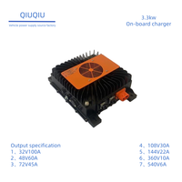 Chargeurs embarqués (OBC) de haute qualité 3,3 kW pour voitures électriques, pour véhicules électriques écologiques