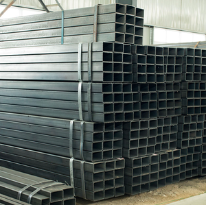 Tuyaux carrés en <span class=keywords><strong>aluminium</strong></span> enduits de poudre anodisée noire de tubes - Product Image 2