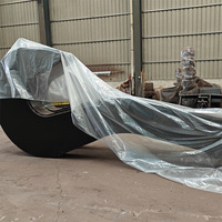 Ensemble de crochet de palan électrique 3 tonnes en fonte laminée pour grue à portique, finition brute, pour l'industrie lourde et l'exploitation minière