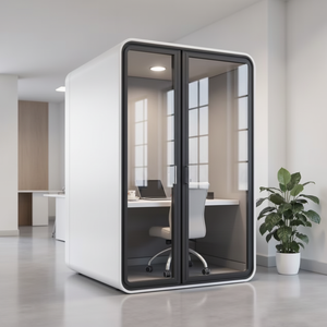 Panneaux acoustiques en mousse haute densité pour la maison, le bureau, l'hôpital, l'école - Compartiment insonorisé de bureau au design moderne en promotion par Expert - Product Image 1