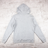 Alta calidad 100% algodón polar Chenille bordado parche logotipo personalizado Regular Fitting hombres Sudadera con capucha