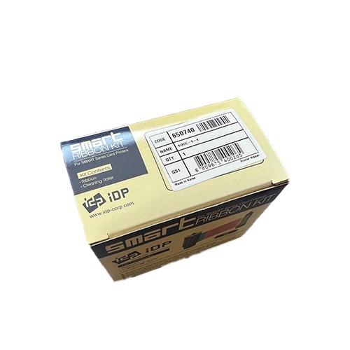 Original Factory 650740 Black Ribbon for IDP Smart-30 50 Printer1200Prints/roll