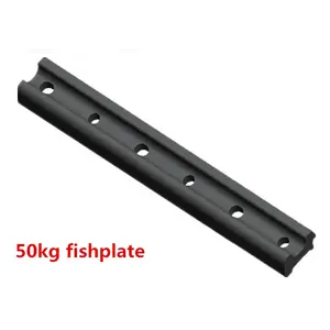 50kg Đường Sắt đường sắt fishplate cho đường sắt doanh