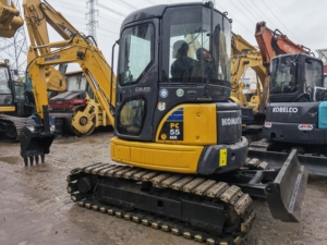Venta caliente 5ton Mini Excavadora usada Komatsu Mini Excavadora Pc55 Komatsu Pc50 Pc60 - Product Image 2