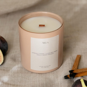 AIKUN Luxury Soy Wax Scented <b>Candles</b> OEM Factory <b>Bulk</b> Customization Scented <b>Candle</b> for Home Decor Living Room Bedroom Spa - Product Image 3