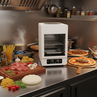 Barbecue électrique portable Jingxin pour cuisine extérieure, cuisson simultanée à la vapeur et à la rôtissoire pour plats variés