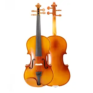 مخطط صانع الكمان المصنوع يدوياً من الخشب الصلب بسعر الجملة للمبتدئين كومبو مصنوع يدوياً من الكربون