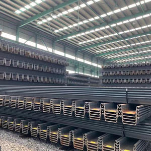 Pila de hoja en forma de U Sy295 Sy390 de alta calidad 400*100 400*125 Proveedores de pila de hoja de acero al carbono - Product Image 1