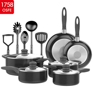 Saludable Mental antiadherente recubrimiento de cerámica de fondo Rongli de utensilios de cocina conjunto - Product Image 1