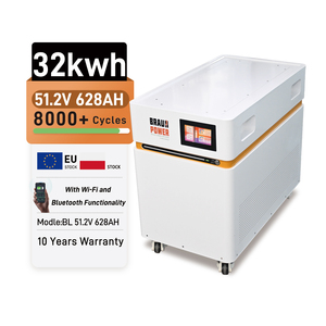32kWh All-in-One Home Energy Storage System | <b>Battery</b> With BMS for Solar Panels10-year Warranty, CE/IEC Certified. High-Capacity - Product Image 4