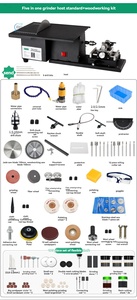 1850W Integrated Jewelry Polisher Gemstone Cutting Machine Small Table Grinder Jade Polishing <strong>Equipment</strong> for <strong>Bead</strong> Jade <strong>Processing</strong> - Product Image 5