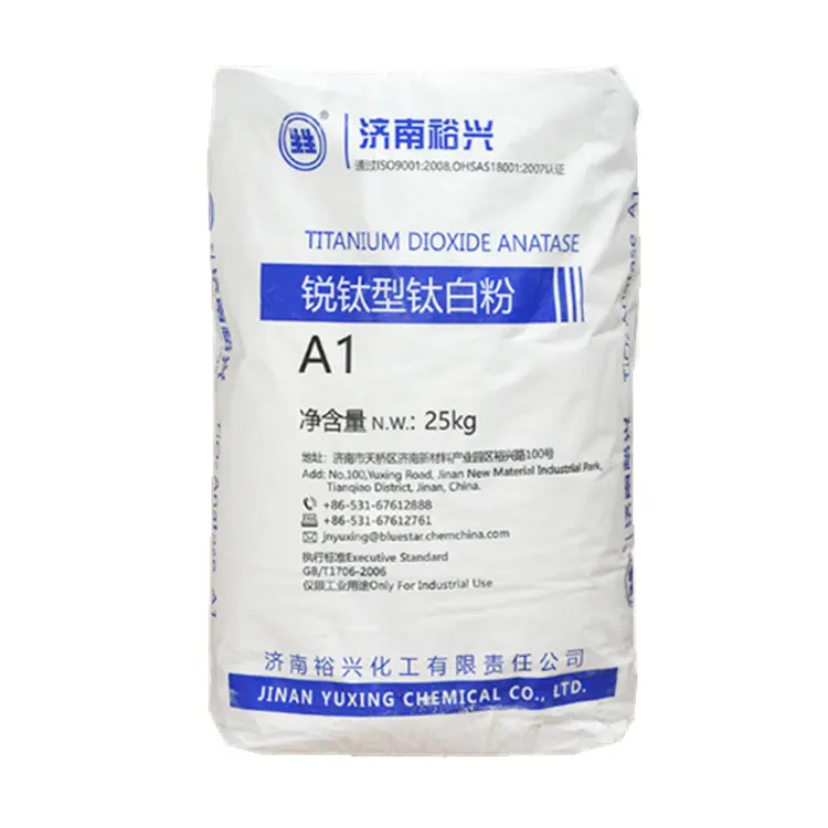 Ti02 anatasa de dióxido de titanio con buena calidad