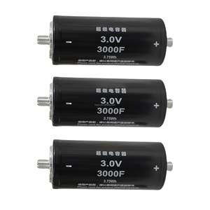 Module Supercondensateur 3V 3000F, 2.7V 3000F, 16V 500F, Super Farrah, Condensateur de Démarrage pour Voiture, Super Condensateur pour Panneaux Solaires - Product Image 1