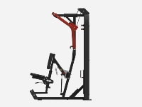Rameur Commercial HM-8013 avec Siège Réglable – Idéal pour l'Entraînement du Dos