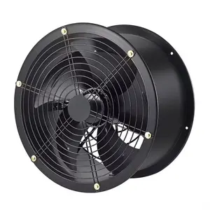 Hot Sales High Efficiency 220V 380V AC Powerful Exhaust Fan Low Noise Industrial Axial Flow Fan