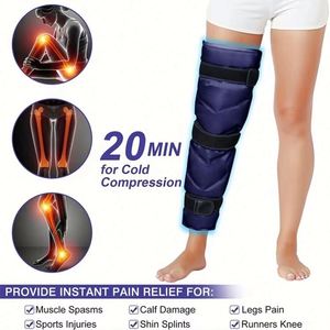 Compresas de Hielo de Alta Calidad para Muslos, Reutilizables, Compresas Frías de Gel para Terapia, para Piernas, Glúteos y Rodillas - Product Image 2