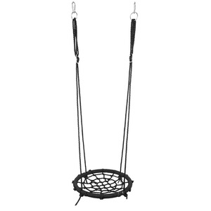 Columpio Infantil Qiaohouer, Hamaca de Malla para Exteriores, Columpio de Cuerda Trenzada Tipo Nido de Pájaro QH013 - Product Image 4