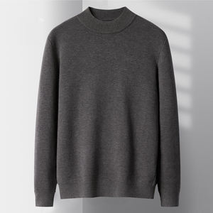 Nouveau style 2026 – Pulls pour hommes à col montant et demi-fermeture éclair, pull Paul tricoté décontracté - Product Image 4