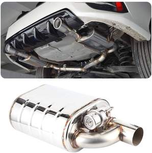 Двойной глушитель с вакуумным контроллером и дистанционным управлением, глушитель valvetronic с выпускным клапаном - Product Image 5