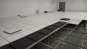 מתמשכים אריחי קרמיקה אנטי-סטטיים מודרניים, פלדה/סידן סולפט מוגבהת קומה עבור בקרת מחשבים בית חולים - Product Image 6