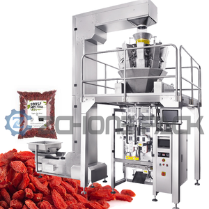 Máquina Envasadora Vertical de Tornillo con Pesaje Multicabezal Automática para Gránulos, Cacahuetes, Nueces, Pistachos, Frijoles y Arroz - Product Image 1