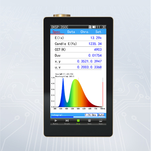 HOPOOCOLOR-Espectrómetro portátil, analizador de espectro, medidor de Lux, CCT - Product Image 2