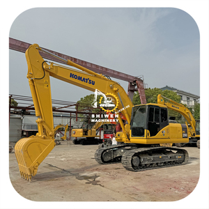 รถขุดโคมัตสึ pc200 มือสอง ได้รับการรับรองมาตรฐาน CE EPA เครื่องยนต์ SAA6D107E-1 รถขุดตีนตะขาบขนาดกลาง 20 ตัน กำลัง 140 กิโลวัตต์ pc220 pc230 - Product Image 1