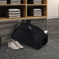 Sac de rangement pour chaussures de sport de voyage en nylon avec logo personnalisé en gros