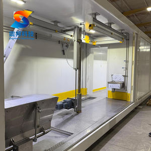 โรงฆ่าสัตว์เคลื่อนที่สำเร็จรูปสำหรับไก่ สุกร โค แกะ พร้อมเครื่องจักรอุตสาหกรรมครบวงจร - Product Image 5