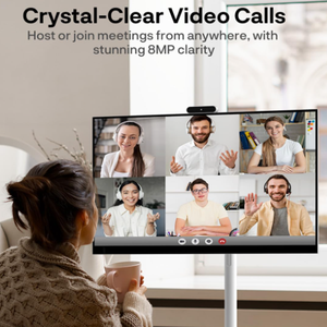 Touch Screen Portable Android 14 <strong>TV</strong> 27/<strong>32</strong> <strong>Inch</strong> Smart LED Television White Cabinet with 1 Year Quality Guarantee - Product Image 1