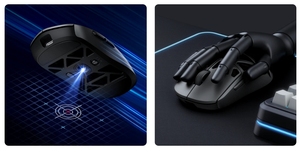 MCHOSE AX5 Series Optical <b>Wireless</b> Gaming <b>Mouse</b> with Three Connectivity Modes Rechargeable Ergonomic Design 6 Buttons in Stock - Product Image 6