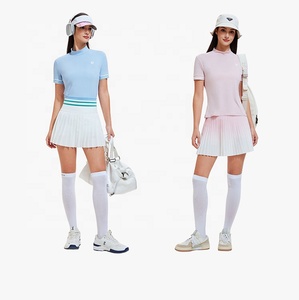 Camicie da Tennis a <span class=keywords><strong>manica</strong></span> <span class=keywords><strong>corta</strong></span> da ginnastica in Nylon Spandex <span class=keywords><strong>Polo</strong></span> personalizzate da <span class=keywords><strong>donna</strong></span> Comfort Sport Golf Shirt da <span class=keywords><strong>donna</strong></span> - Product Image 6