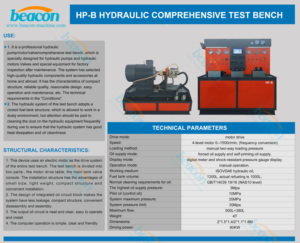 Sistema de Prueba Hidráulica de 55KW 25MPA, Bomba con Herramientas de Reparación Completas, Prueba de Bomba Hidráulica y Motor - Product Image 4