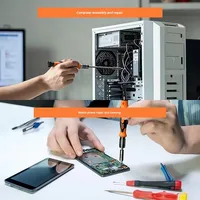 Juego de Destornilladores Multifuncionales Manuales 115 en 1 con Estuche Rígido para Reparación de Teléfonos Móviles, Desmontaje Manual OEM