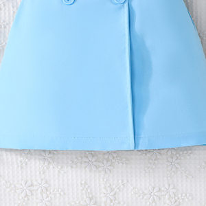 Dress for Kids Children 4-8 Years Old Exquisite Design Suit <b>Skirt</b> <b>Patchwork</b> Pleated <b>Skirt</b> for Elegant Party Fashion Dress - Product Image 6