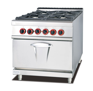 Cuisinière à gaz en acier inoxydable de haute qualité, cuisinière à gaz commerciale en acier inoxydable, cuisinière à gaz autonome - Product Image 4