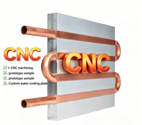 Plaque de refroidissement liquide en aluminium multi-modèles pour CPU et carte graphique, radiateur métallique personnalisé pour équipement médical