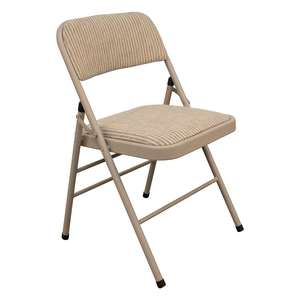 Silla Plegable de <span class=keywords><strong>Metal</strong></span> de Estilo Moderno para Comedor, Hogar, Oficina, Hotel, Campamento al Aire Libre, Banquetes y Bodas, Material de Tela Resistente - Product Image 1