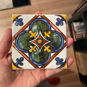 Azulejos <span class=keywords><strong>de</strong></span> cerámica mexicanos únicos hechos a mano personalizados <span class=keywords><strong>de</strong></span> fábrica <span class=keywords><strong>de</strong></span> 4x4 pulgadas para cocina, baño, sala <span class=keywords><strong>de</strong></span> estar, decoración <span class=keywords><strong>de</strong></span> pasillo - Product Image 4