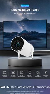 Hy300 Allwinner h713 Android 11 Máy chiếu HD 120 Lumens 5G Wifi 2G RAM tích hợp loa Độ phân giải tối đa 4K để sử dụng ngoài trời - Product Image 3