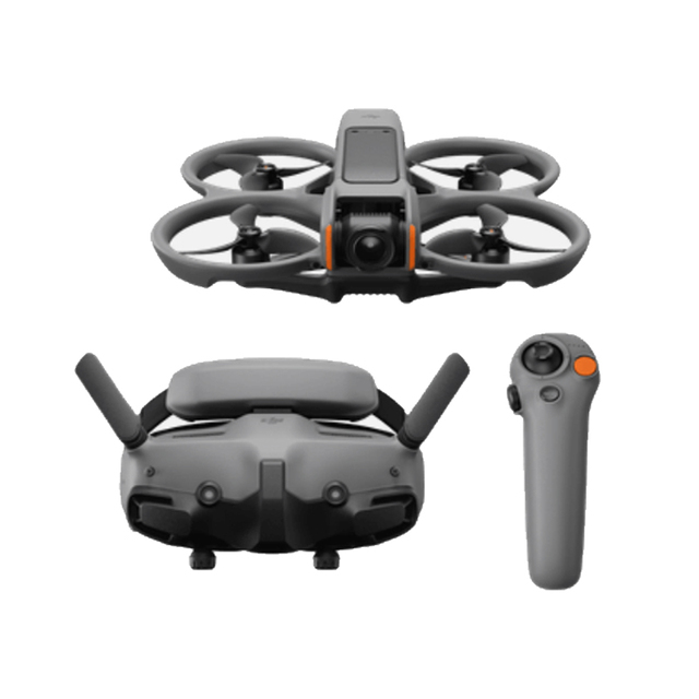 Avata 2 Fly More Combo (Single Battery) Includes Goggles 3 RC Motion 3 Flight Batteries Expert FPV Drone 4K Camera 10km