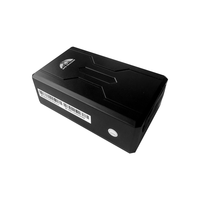BAANOOL COBAN Mini Rastreador GPS 408A 4G 3G 2G Impermeable con Batería de Larga Duración, Localizador LBS para Coche, Montaje en Salpicadero, Sin Imán, Contenedor