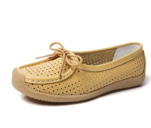 Zapatos Planos de <span class=keywords><strong>Mujer</strong></span> de Cuero, Frescos, Transpirables y Cómodos, Tallas Grandes - Product Image 2